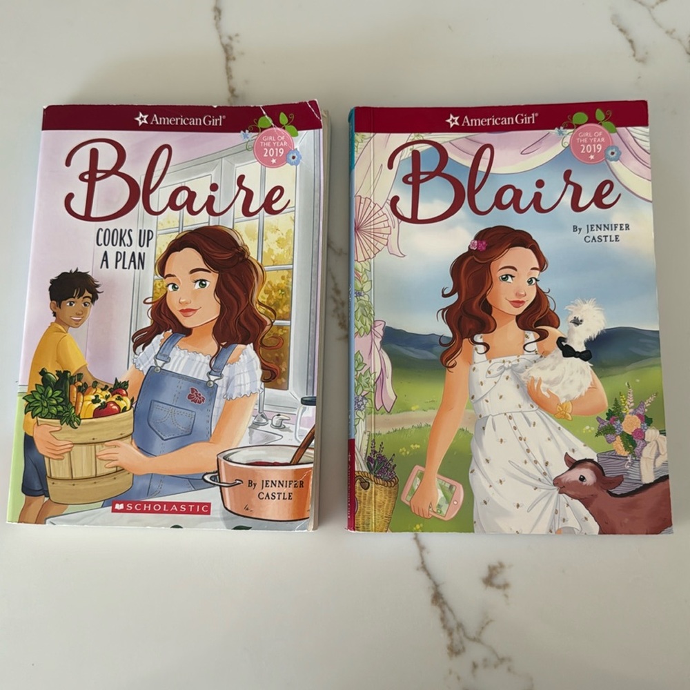 American Girl Doll Blaire Series Books 1 and 2
